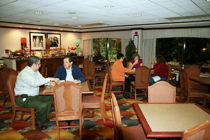 Hampton Inn Cumming Restaurang bild